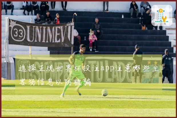 选择正规世界杯投注app注意哪些主客场信息以防被骗