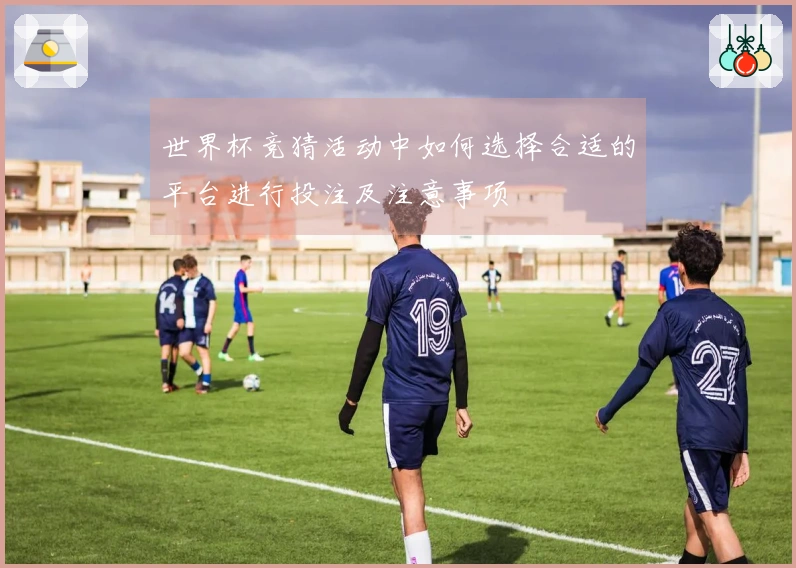 世界杯竞猜活动中如何选择合适的平台进行投注及注意事项